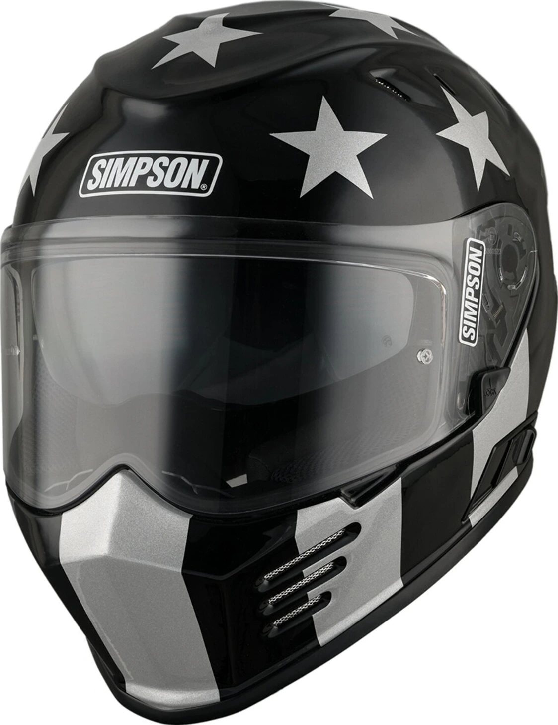 Simpson Venom helmet, stingrae Black, XS, Gloss