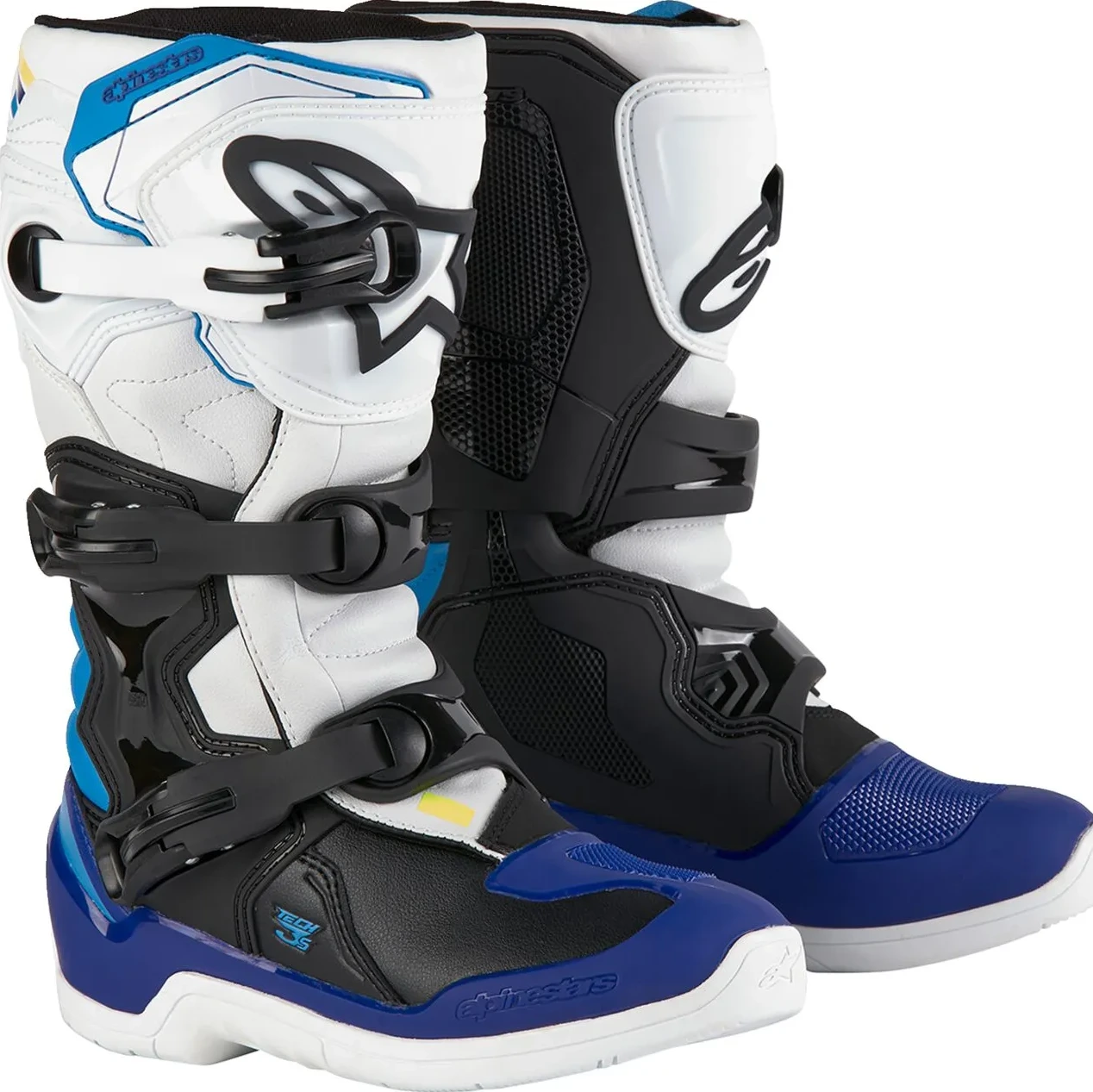 BOOT TECH3S YTH WT/BK/B 2
