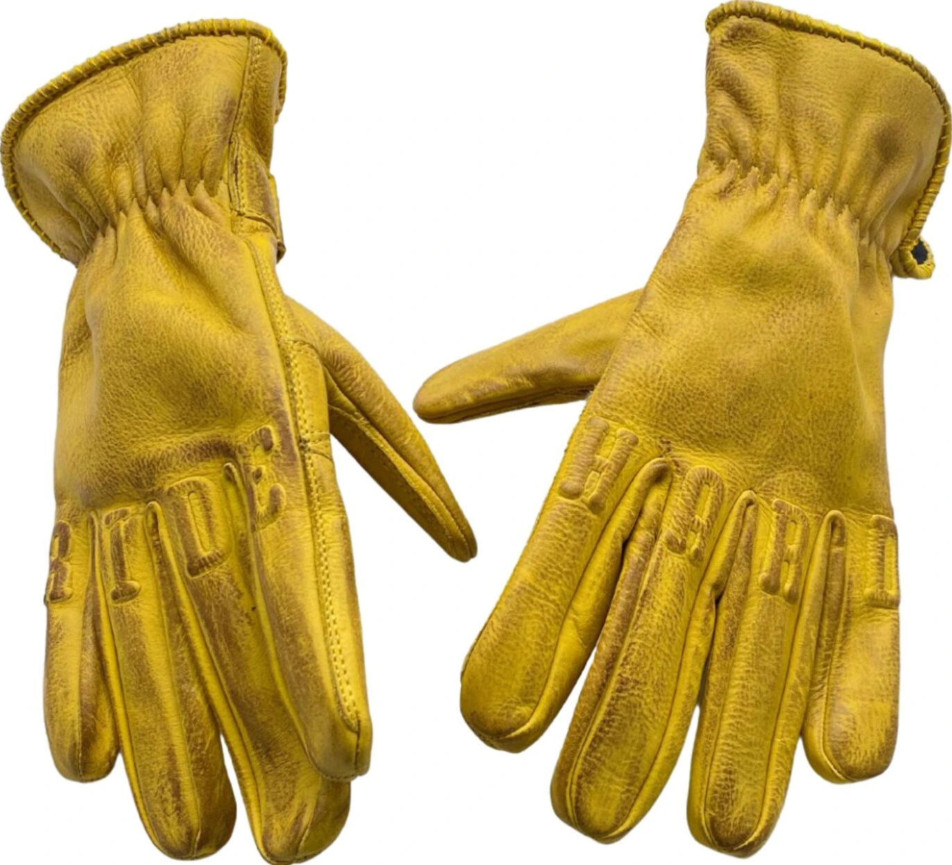 Rokker Ride Hard gloves, Yellow, XL