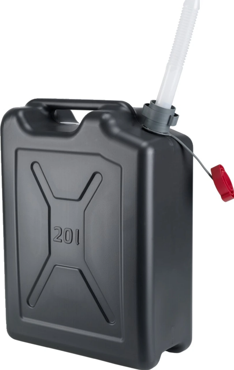 Pressol, HDPE army fuel can. Dark gray, 20 liter