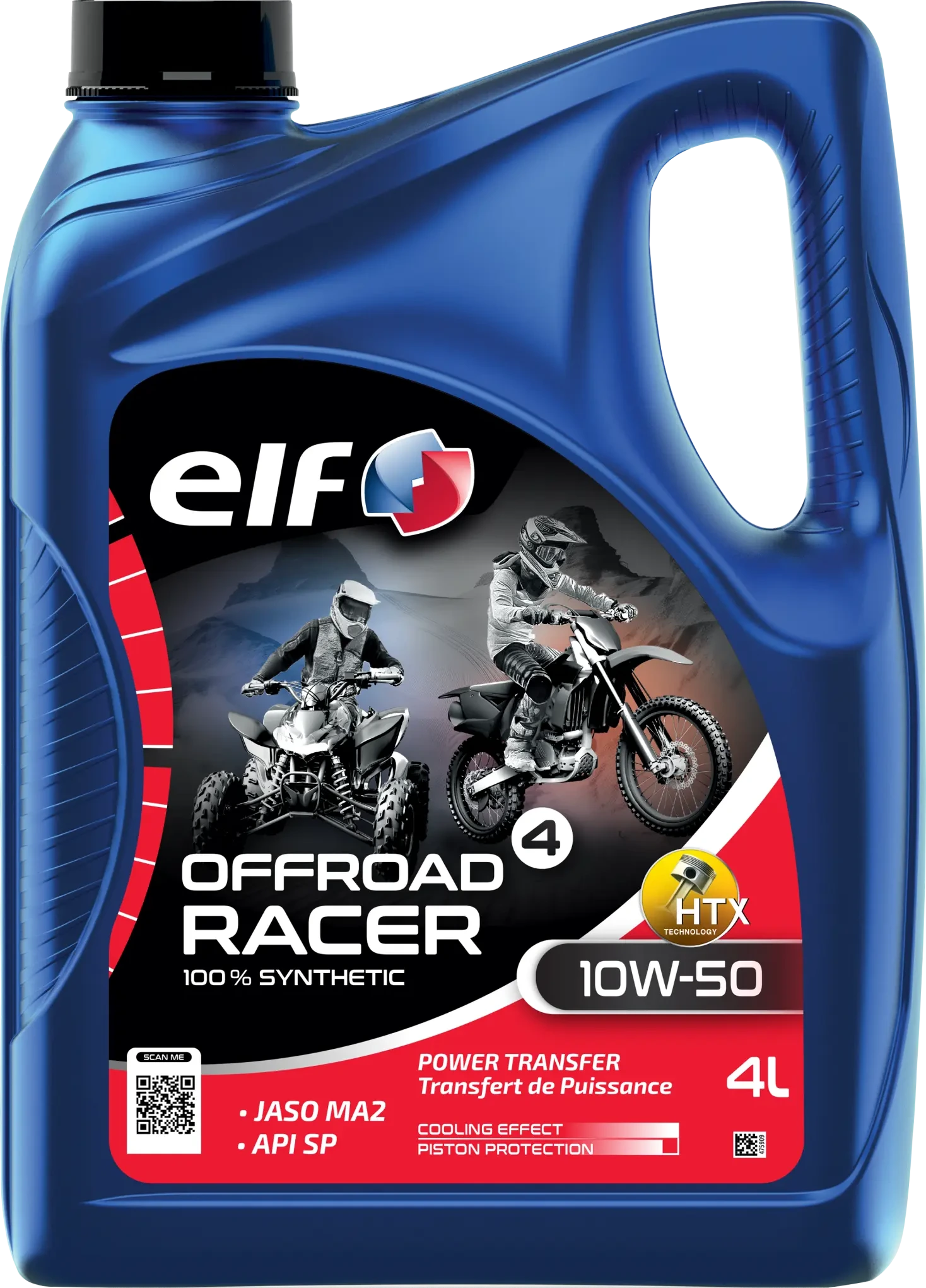 Eļļa OFF ROAD 4 RACER 10W-50 SYN 4L