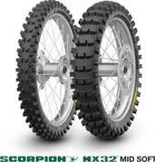 Pirelli New Scorpion MX32 Mid Soft 90/100-12 NHS 65M Re