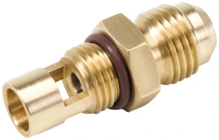 Golan carb to fuel line fitting, S&S Super E/G carbs
