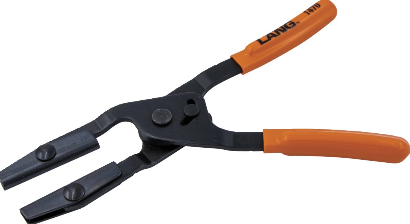 Lang Tools, kampinės žarnos užspaudimo replės. Vidutinės, 0 mm