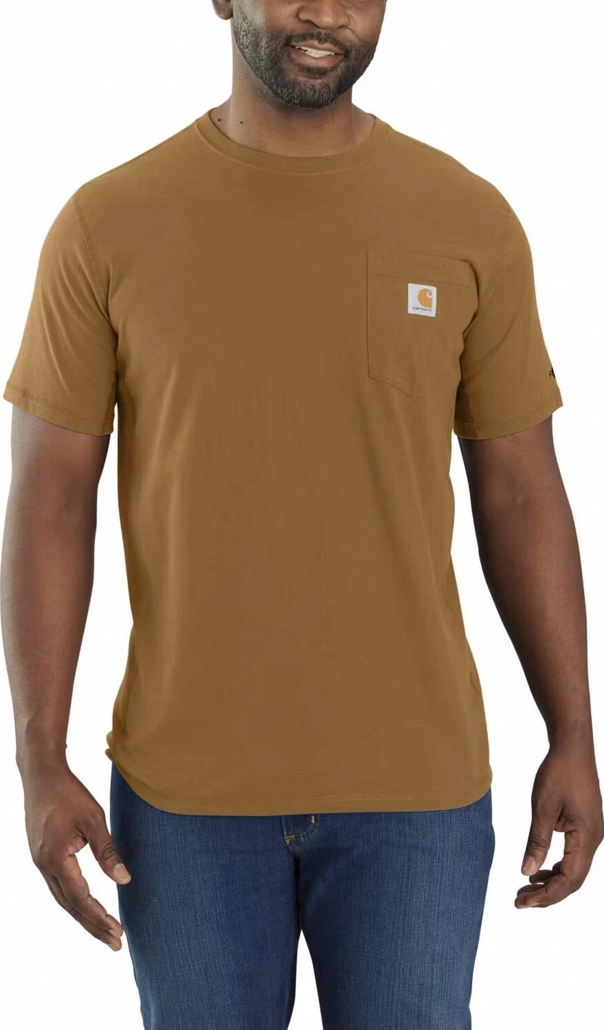 Carhartt Force Pocket S/S t-shirt, carhartt brown