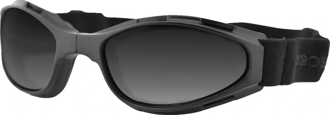 GOGGLE CROSSFIRE BLACK W/ SMOKE LENS
