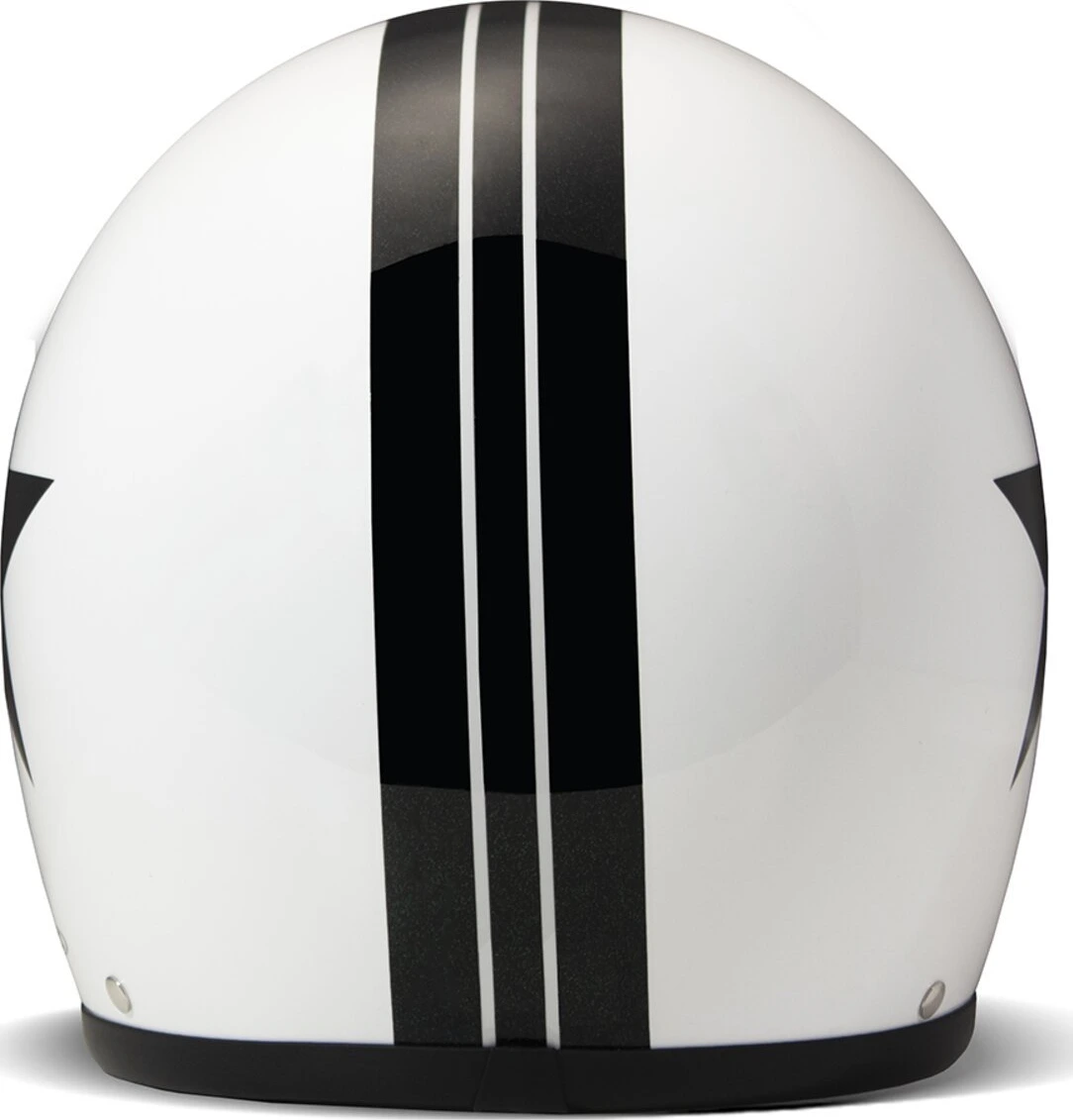 DMD Retro helmet, star White, White, XS, Graphic