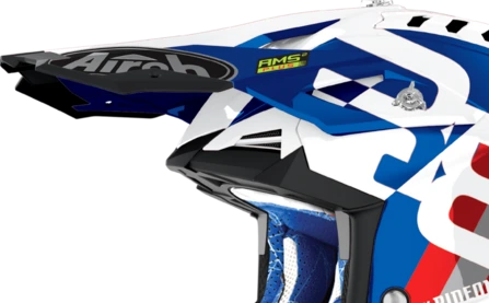 Airoh Aviator 3 Peak Rainbow blue/red gloss
