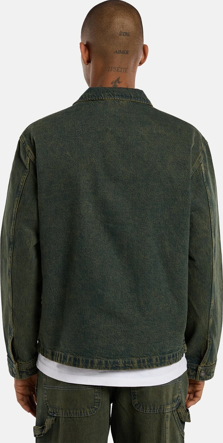 Dickies Lewistown denim jacket green tone fade, 2XL