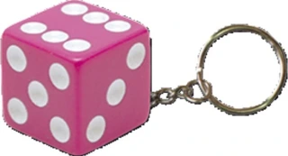 Triktopz Dice key chain