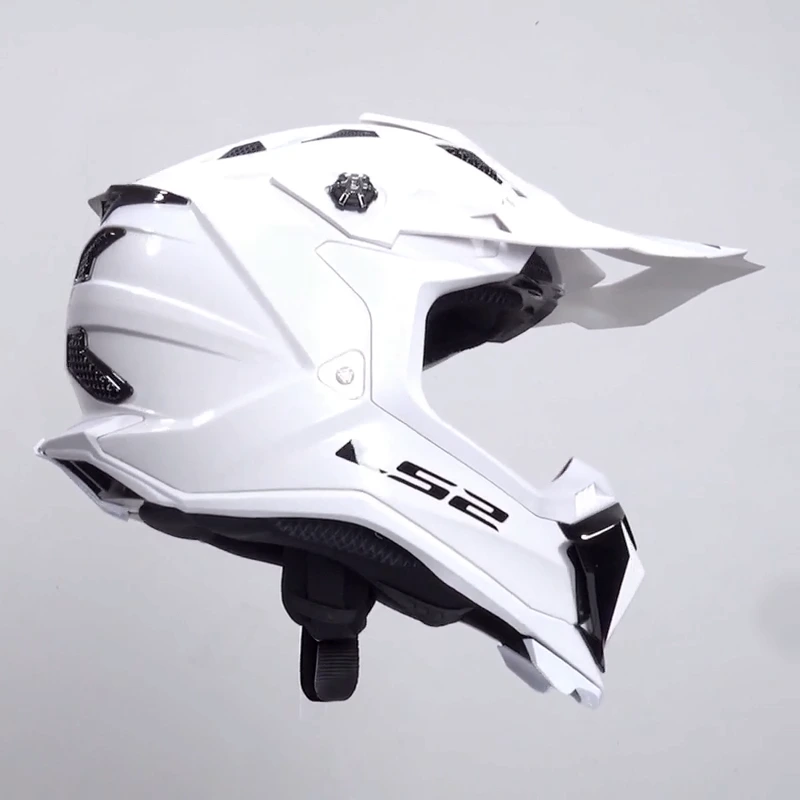 LS2 MX700 SUBVERTER II EVO SINGLE MONO helmet - S, Gloss White