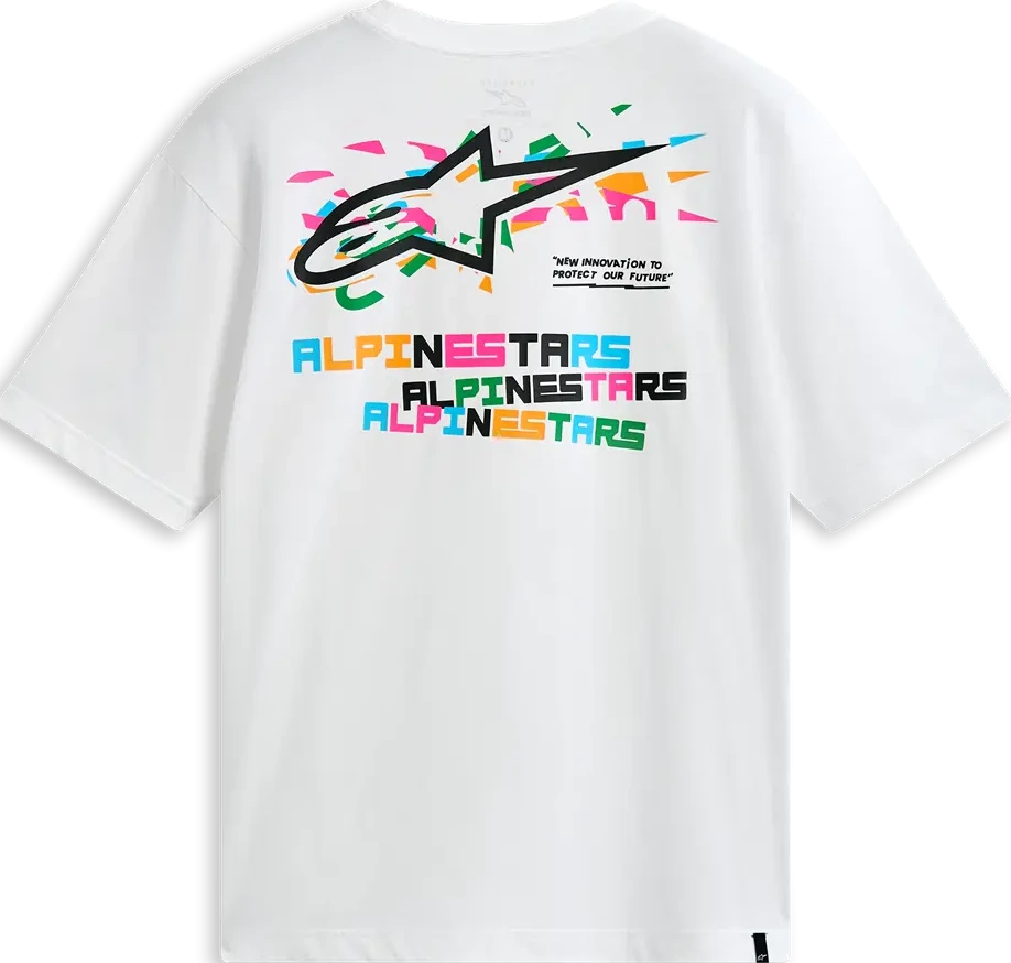 TEE SS CSF OVERSIZED WILD WHITE XL
