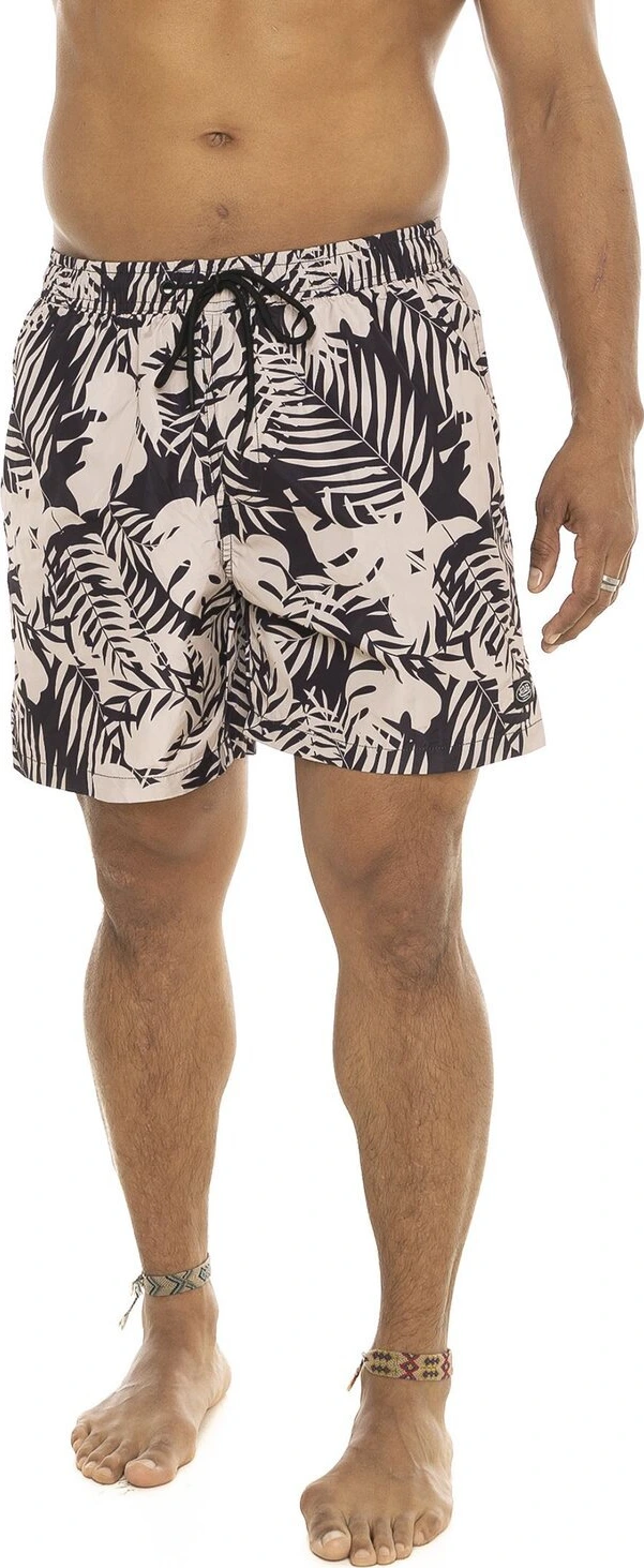 Von Dutch Burt25 swimshort, black, Beige, S