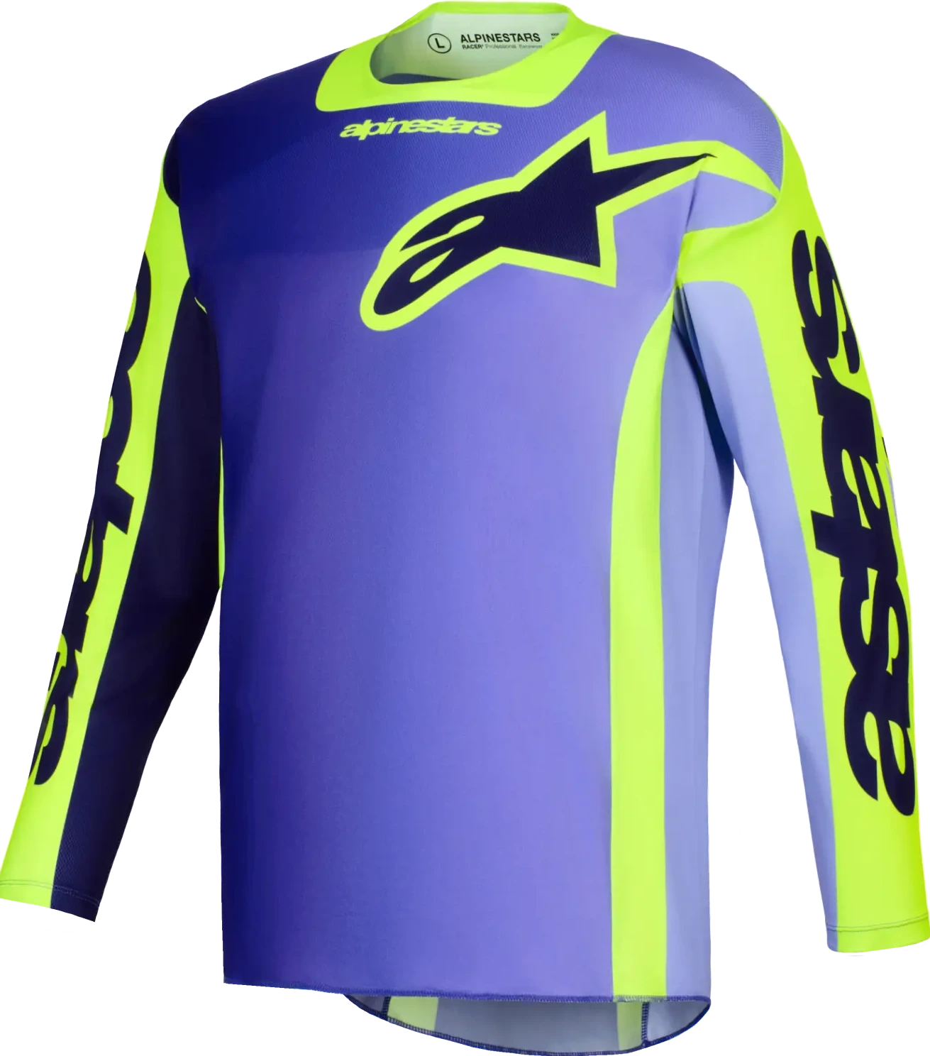 JERSEY RACER PORTL PURPLE/YEL 2X
