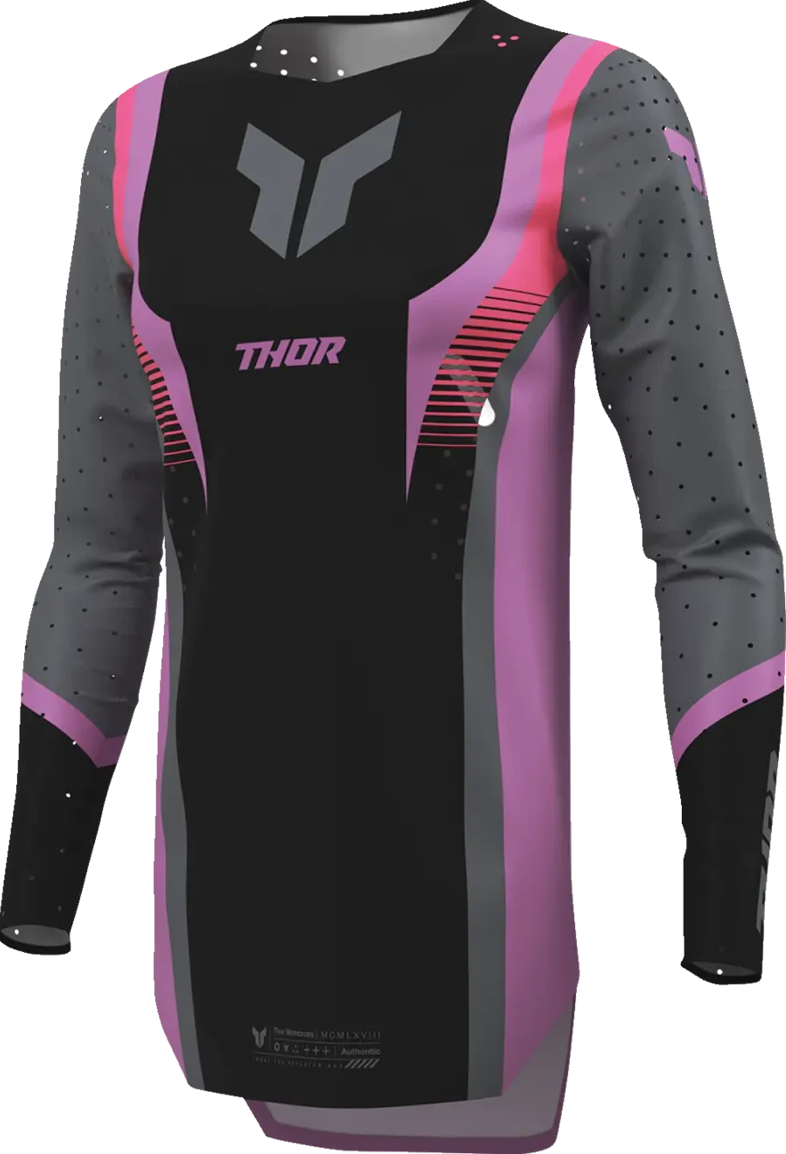 JERSEY WMN SPORTMODE VELOCITY BLK/ORC M