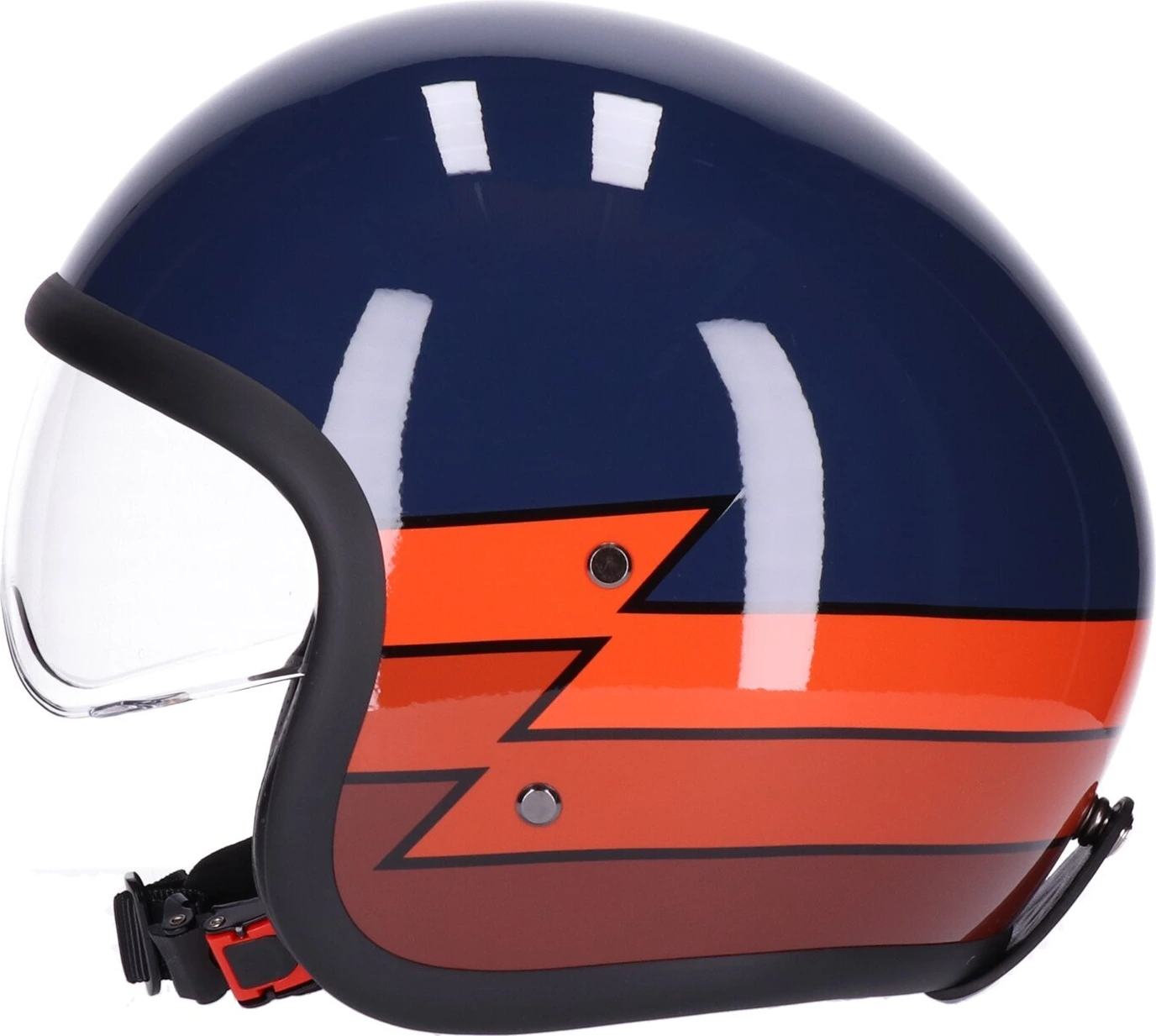 Roeg Sundown helmet Lightning gloss navy