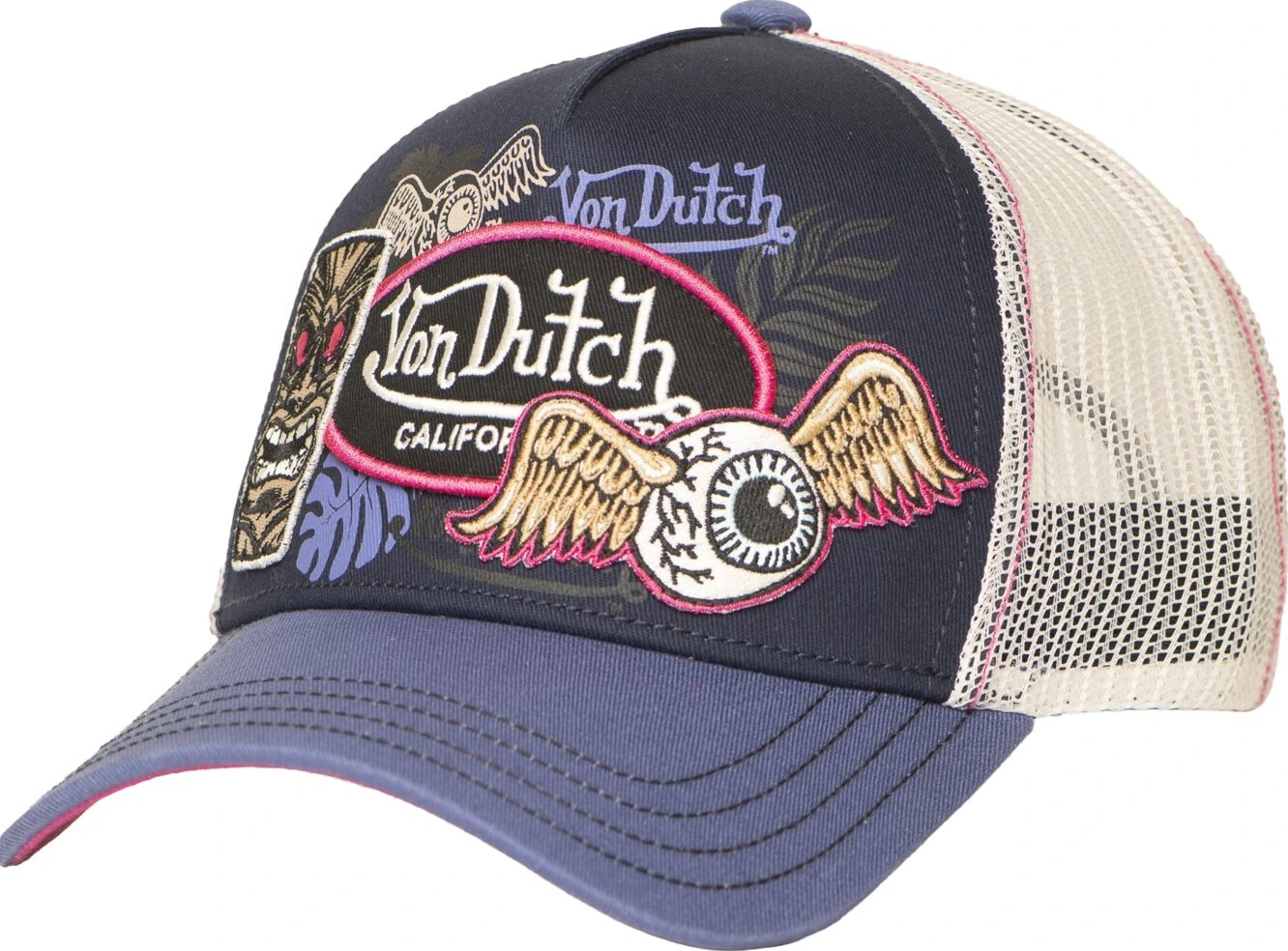 Von Dutch Trucker cap patches 14, Navy