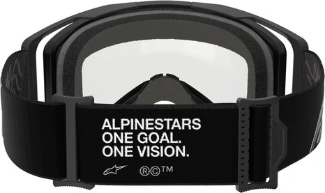 Alpinestars Goggle Vision 8 CORP DUAL PANE Black/ Clear