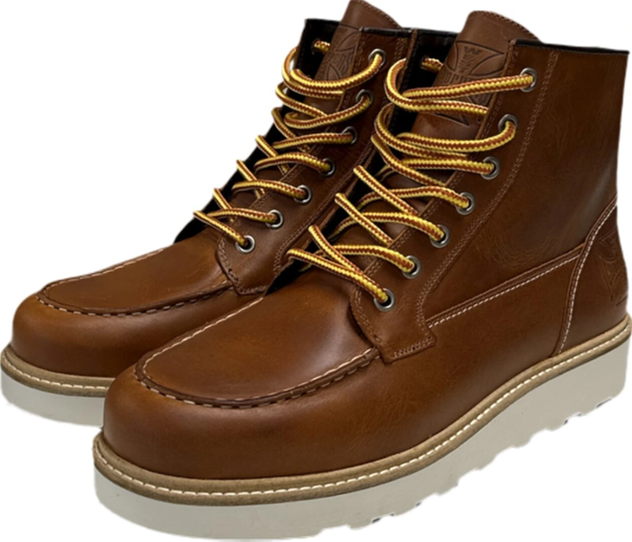 WCC Rigid boots, cognac, 43