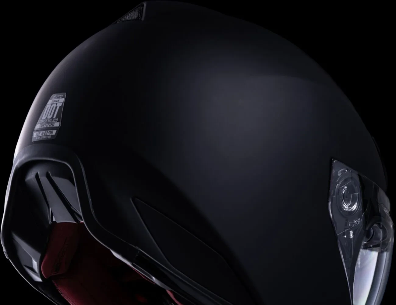 HELMET DOMAIN RUB BLACK 2X