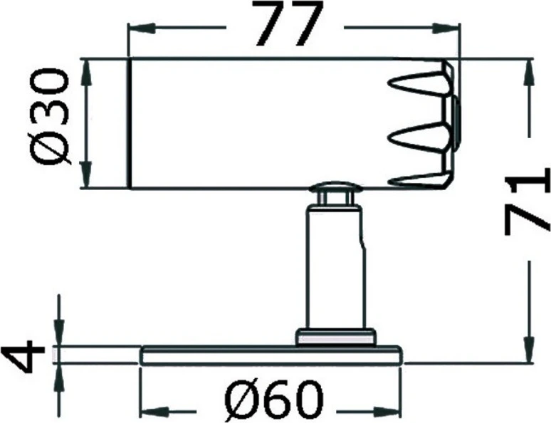 Kuma articulated LED light High Power 12/24 V