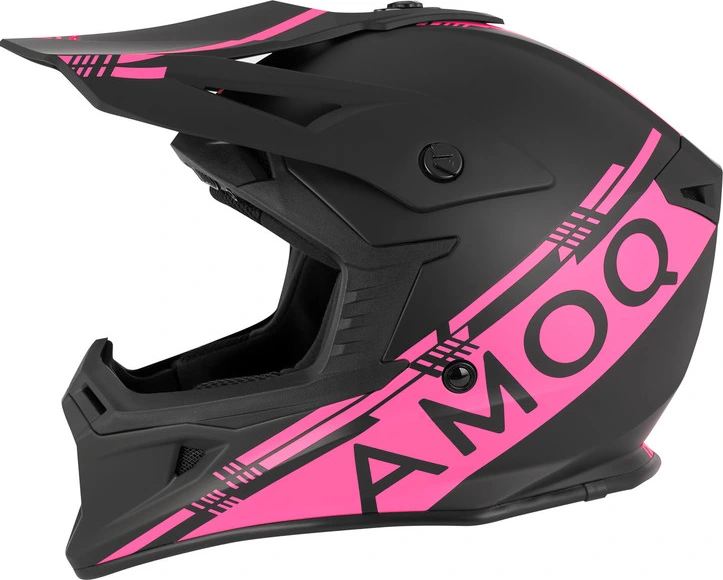 AMOQ Meteor V2 Helmet Black/Pink, XS