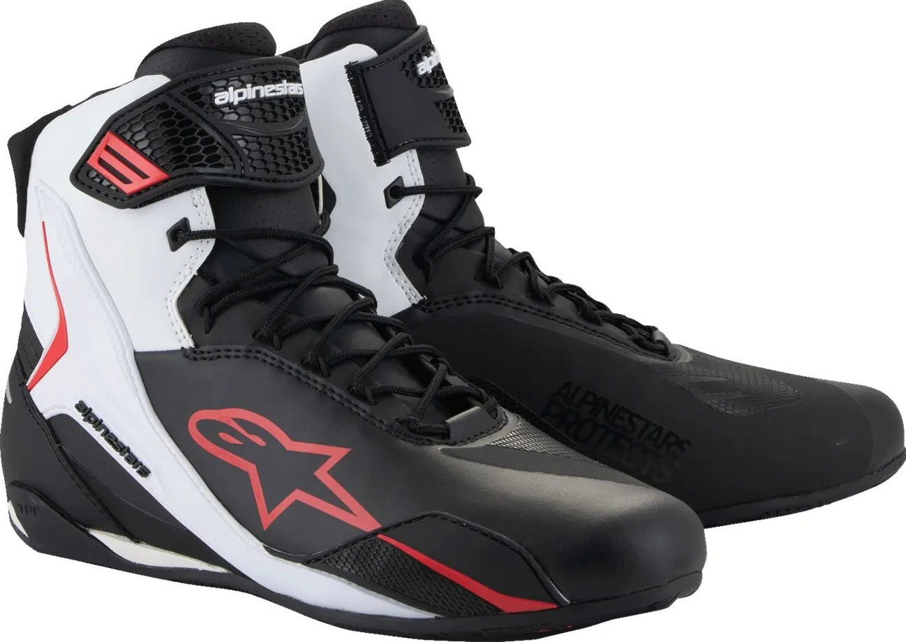 SHOE FASTER V4 BLK/WHT/RD 7
