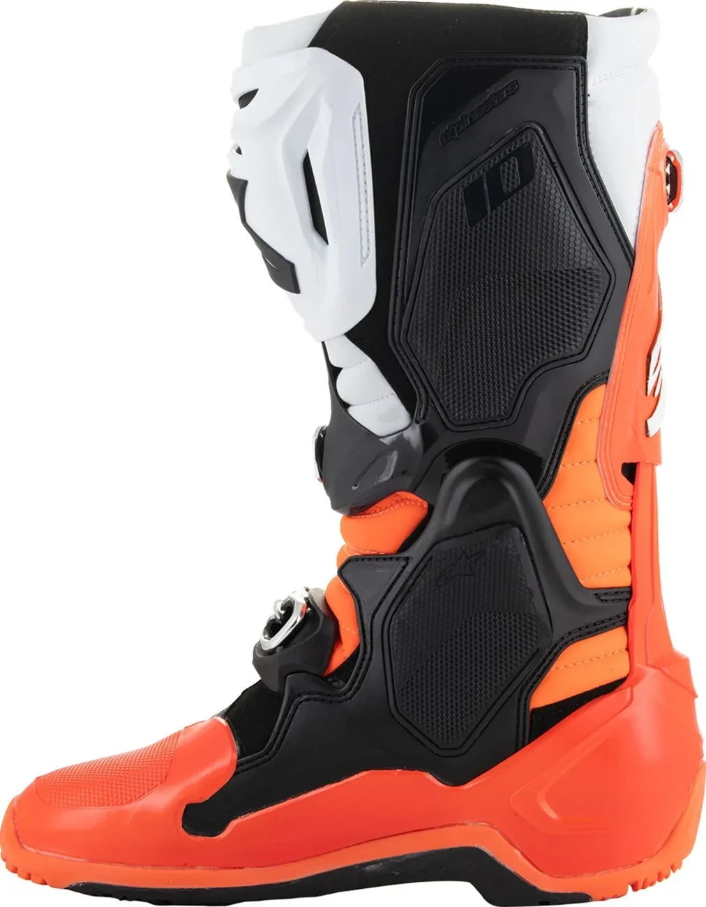 BOOT TECH 10 ENDURO ORANGE FLUO/BLACK/WHITE 7