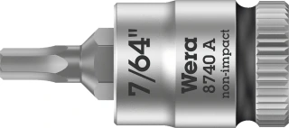 Wera Zyklop 1/4" Hex socket bit - US sizes