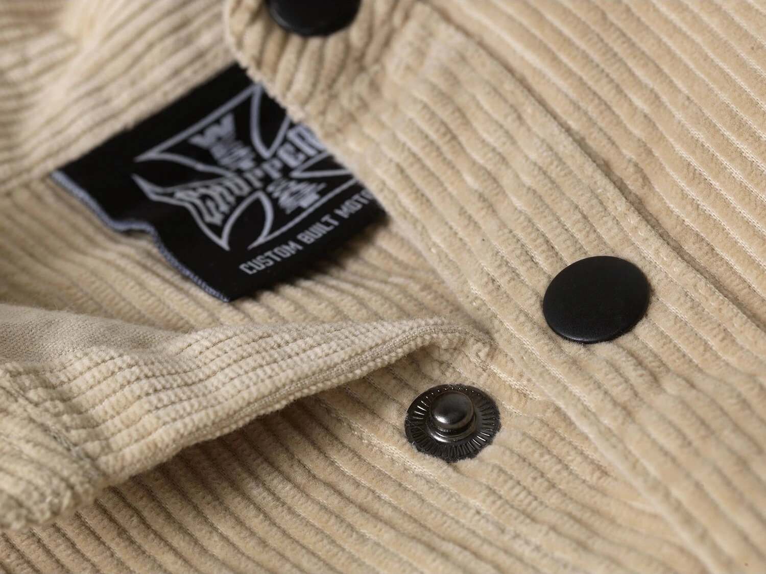WCC Hill Country Cord shirt sand, M