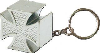 Triktopz Cross pin key chain