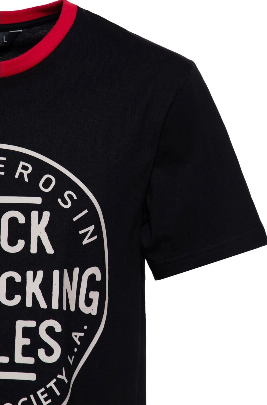 King Kerosin Fuck the rules t-shirt, Black, M