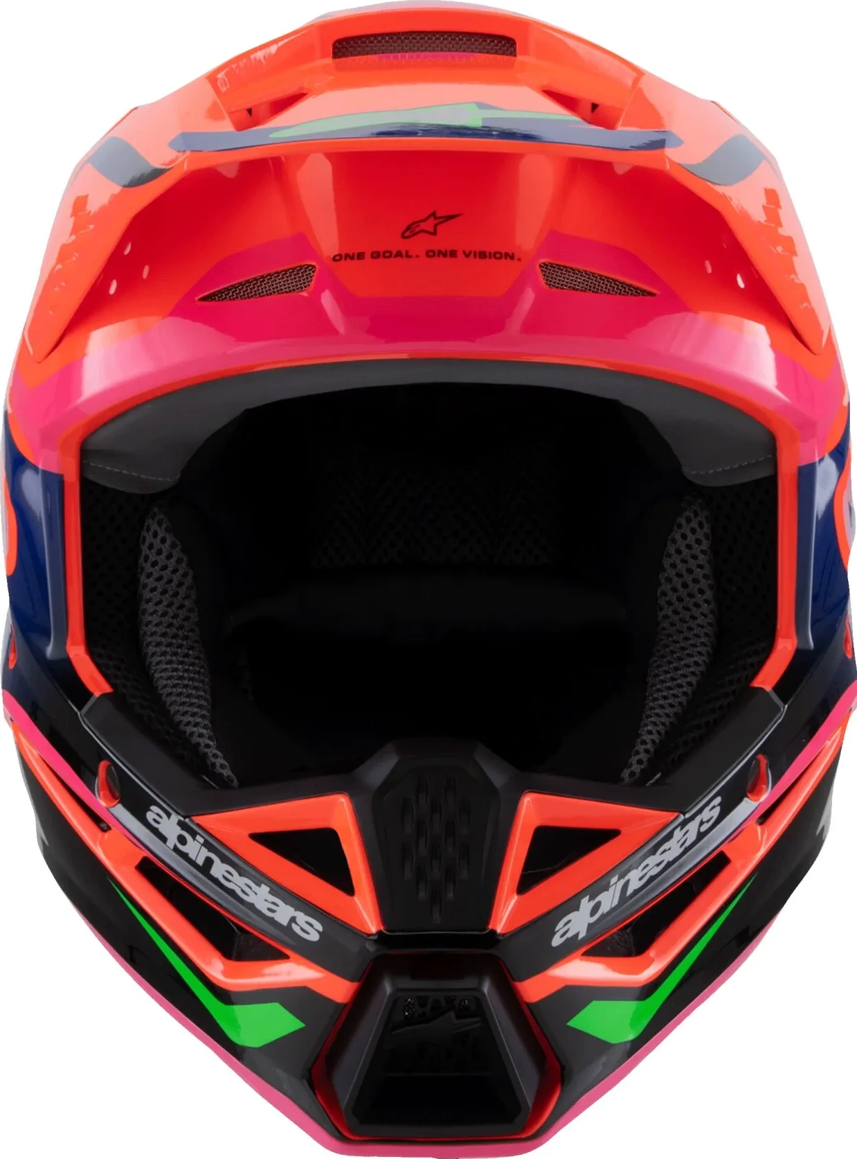 HELMET YTH SM3 DEEGAN OR/PU/PK YM