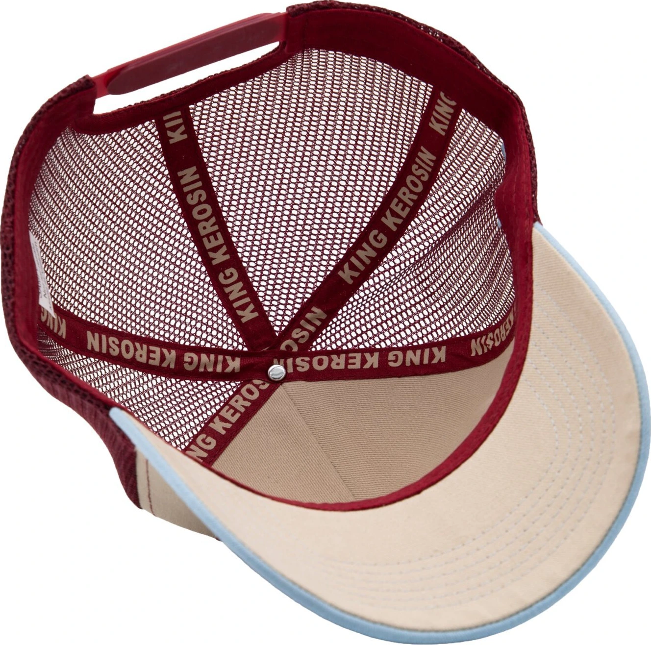 King Kerosin Sex, Drugs, Rock'n'roll trucker cap, Beige