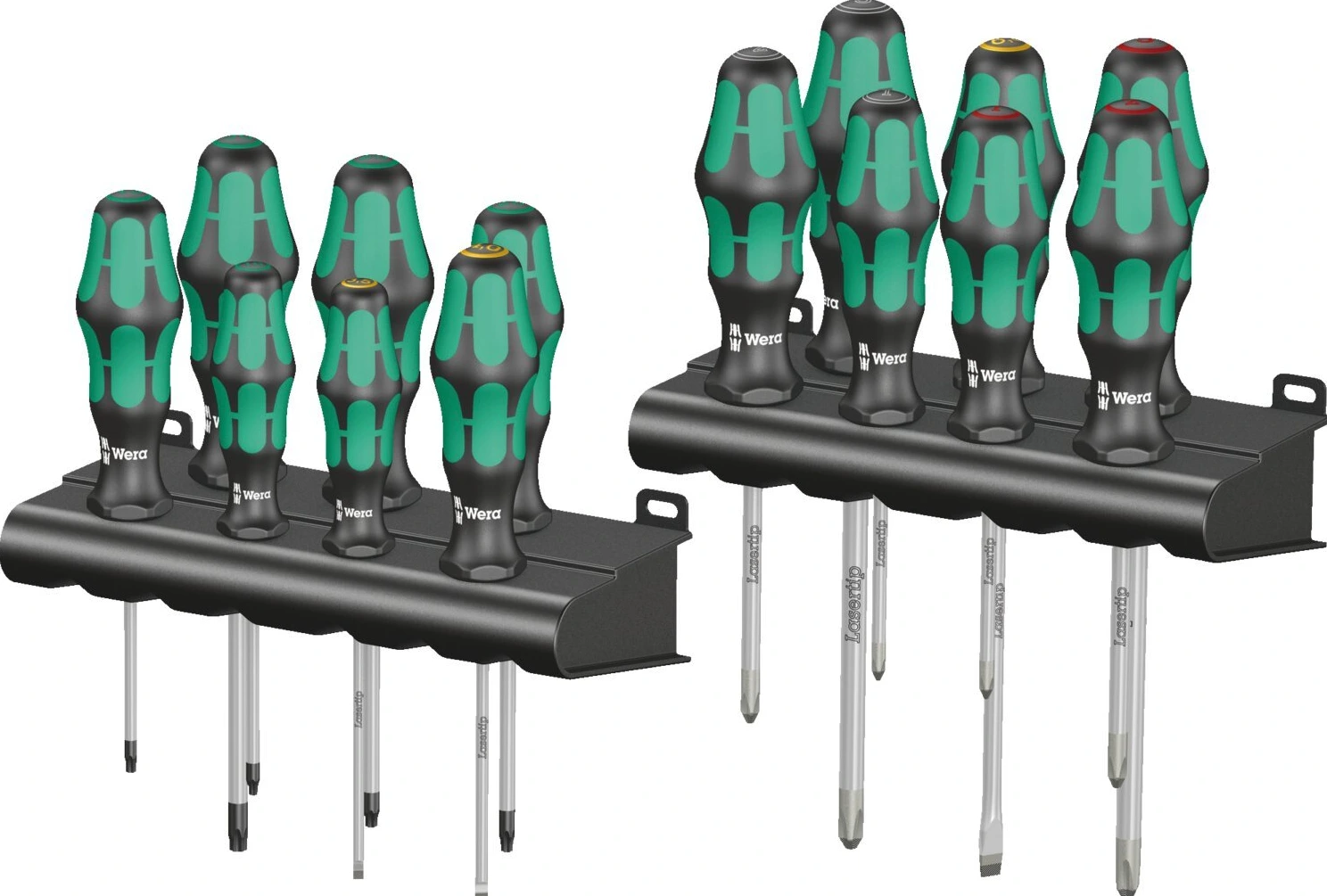 Wera screwdriver set 14 pcs. Kraftform 300 plus big pack, Black