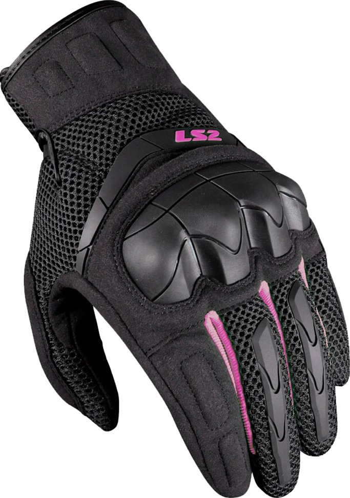 LS2 Kubra Lady Gloves - Black, L