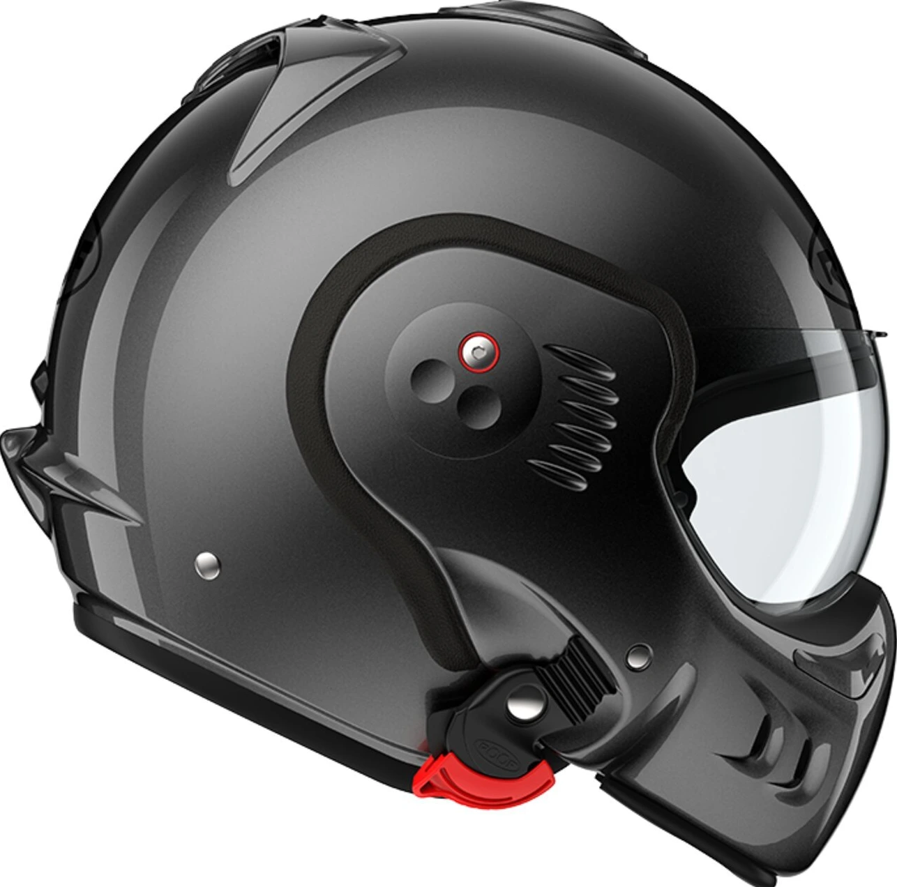 Roof Boxer Alpha helmet metal, Gray, XS, Matte