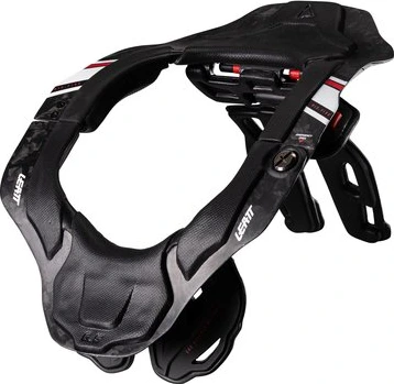 Leatt Neck Brace 6.5 Carbon Black/White, S/M