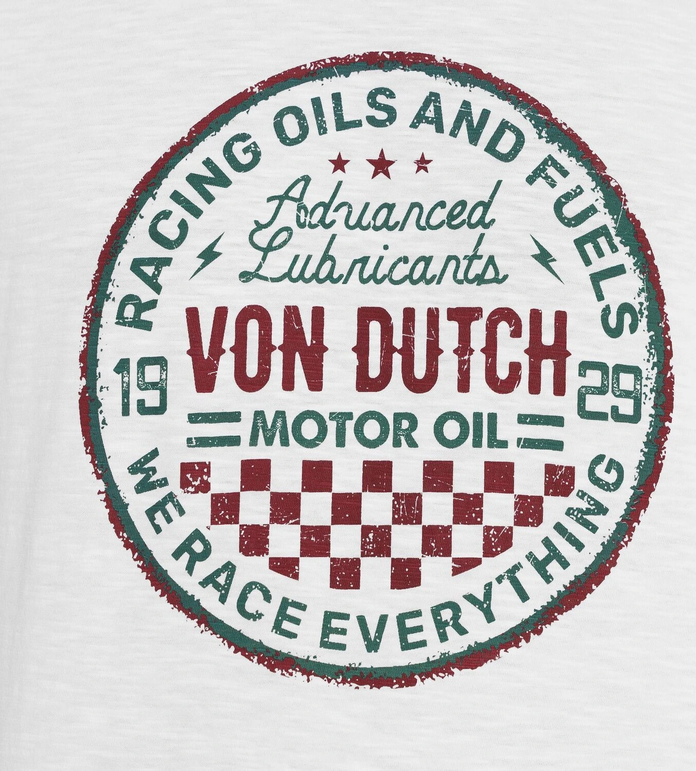 Von Dutch Old t-shirt, White, M