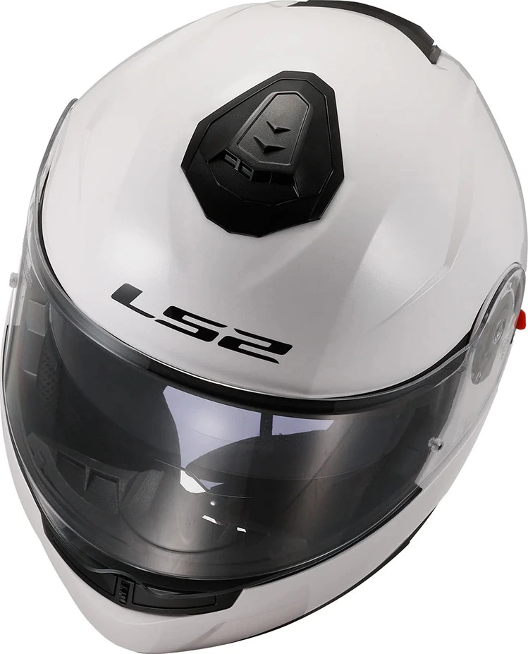 LS2 FF908 STROBE II Solid helmet - Gloss White, 3XL
