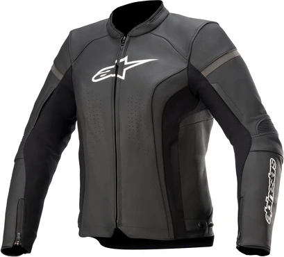 Alpinestars Leather Jacket Woman Kira v2 Black, 40
