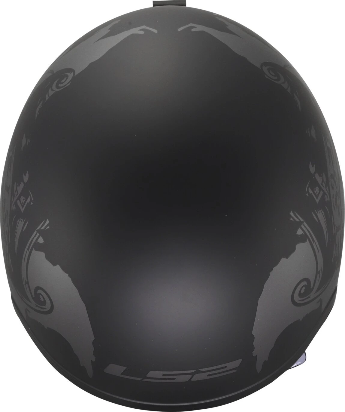 LS2 Spitfire II helmet, willy Black, L, Matte