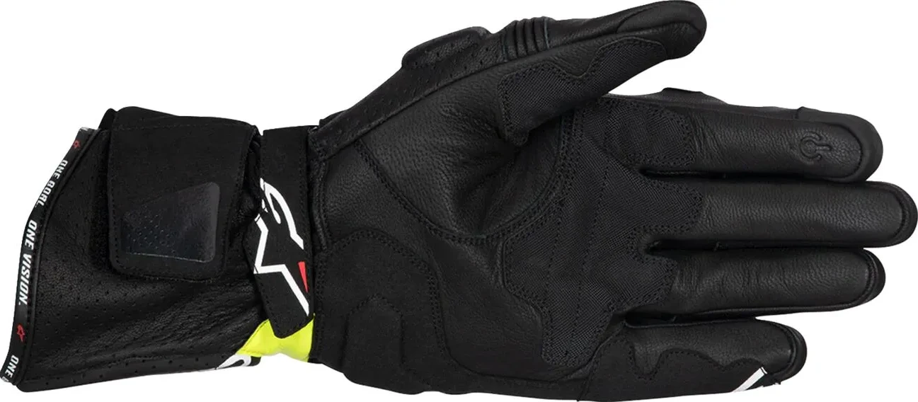 GLOVE SP-3 BLK/FLUO YEL/WHT S