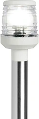 Telescopic sloped pole white 60 cm 360° LED