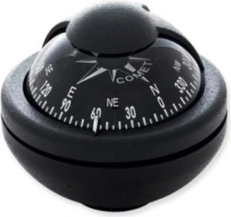 Riviera compass BC2 Black/Black card 61x65mm