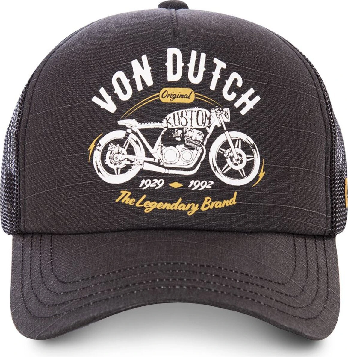 Von Dutch Trucker cap Crew9, Black
