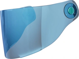 John Doe Set ECE visor blue silver mirror