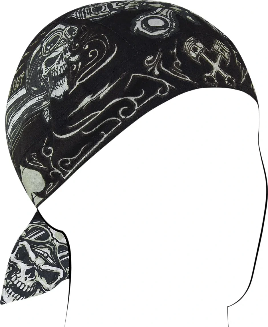 FLYDANNA COTN BIKER SKULL