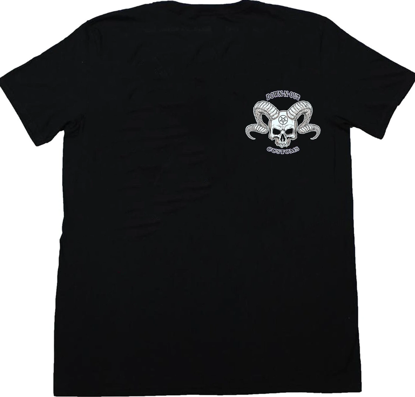 Down-N-Out Evil Ways T-shirt, Black, XL