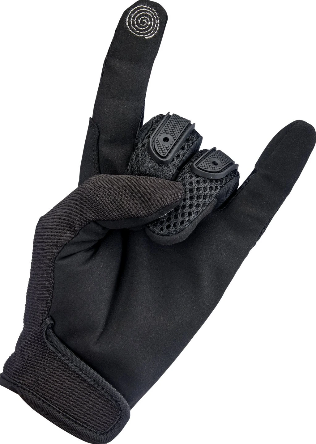 Biltwell Anza gloves, black out, XS